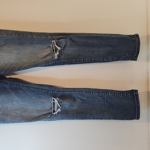 KanCan Estillo Distressed Ripped Jeans High Rise Medium Wash Women's Sz 13/30 - Picture 7 of 14